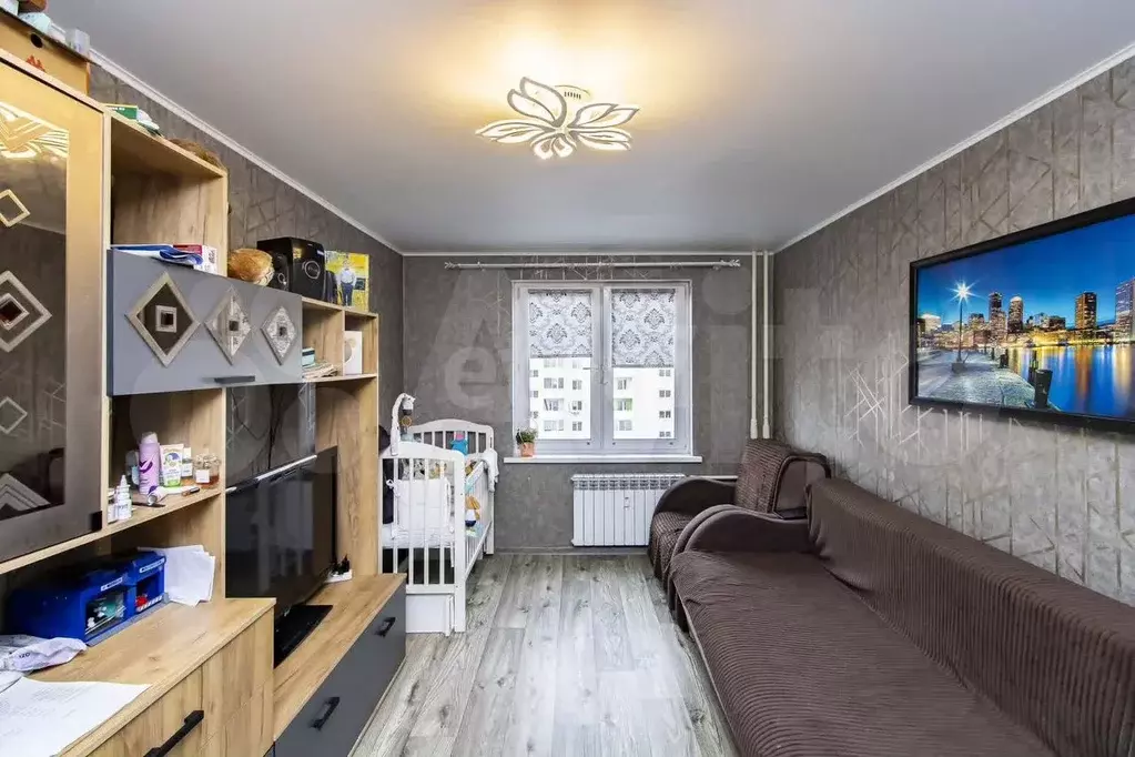 1-к. квартира, 34 м, 5/10 эт. - Фото 1