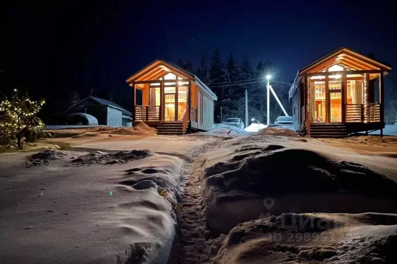 Дом в Ленинградская область, Приозерский район, Сосновское с/пос, Дача ... - Фото 1