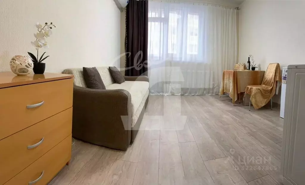 Студия Краснодарский край, Краснодар Славянский мкр, ул. Заполярная, ... - Фото 1