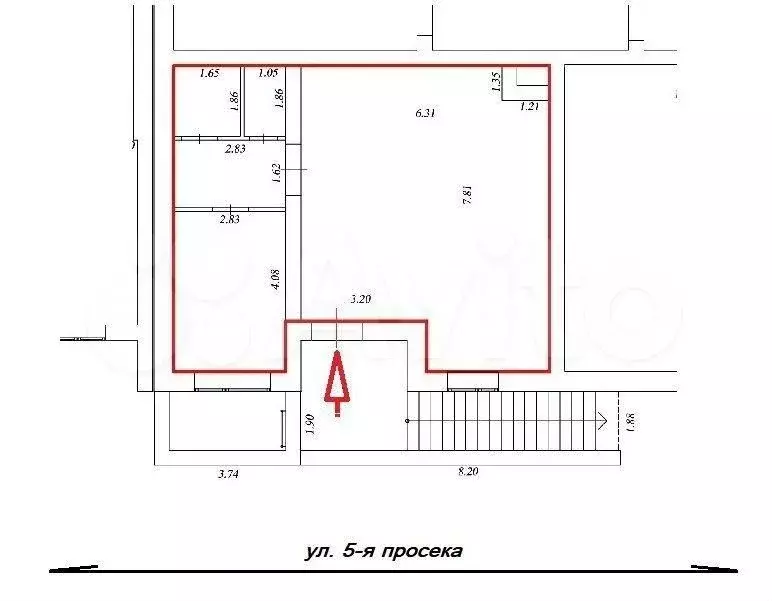 Аренда помещения свободного назначения 63,5м2 - Фото 0