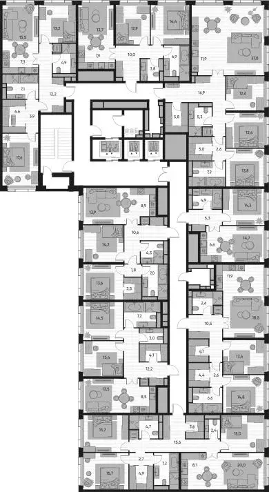 2-к кв. Москва Полковая ул., 1к1 (45.8 м) - Фото 2