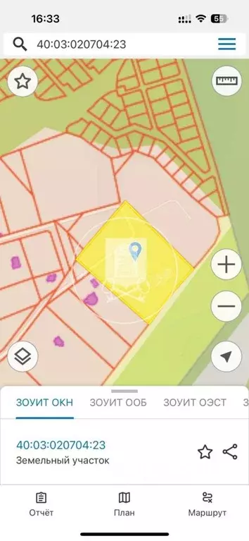 Участок в Калужская область, Боровский муниципальный округ, Совьяки ... - Фото 2