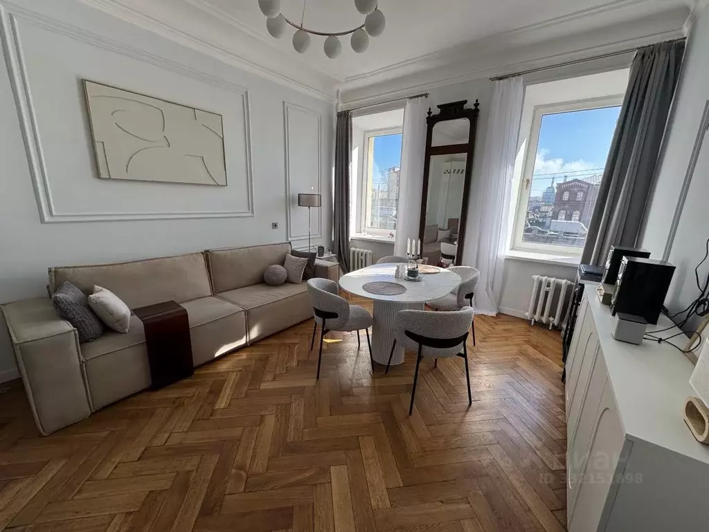 3-к кв. Санкт-Петербург Серпуховская ул., 48 (88.3 м) - Фото 2