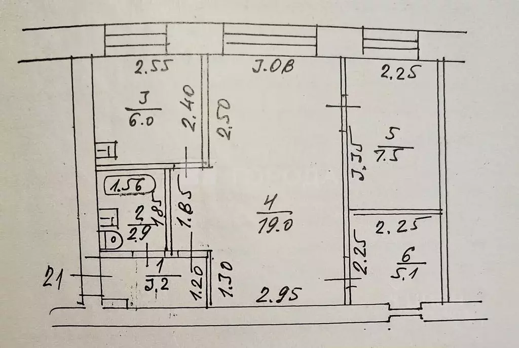 3-к кв. Алтайский край, Барнаул просп. Ленина, 138 (43.7 м) - Фото 2