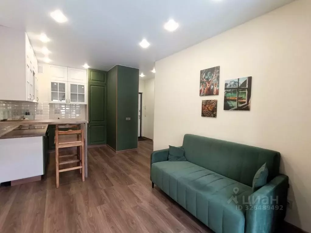 1-к кв. Псковская область, Псковский район, Писковичская волость, д. ... - Фото 1