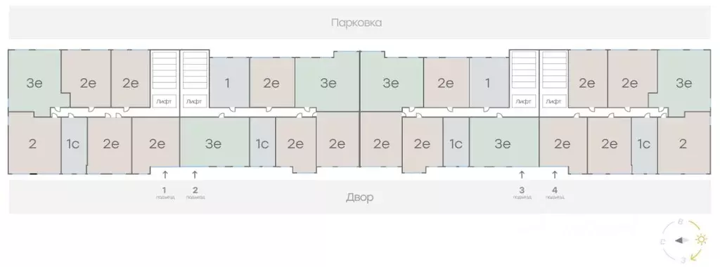 2-к кв. Воронежская область, Новоусманский район, пос. Отрадное ул. ... - Фото 2