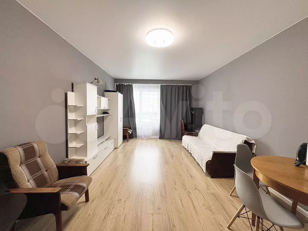 Квартира-студия, 32,8 м, 2/17 эт. - Фото 1