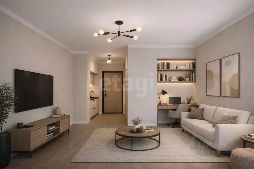 Студия Свердловская область, Екатеринбург ул. Пехотинцев, 2Г (23.8 м) - Фото 1