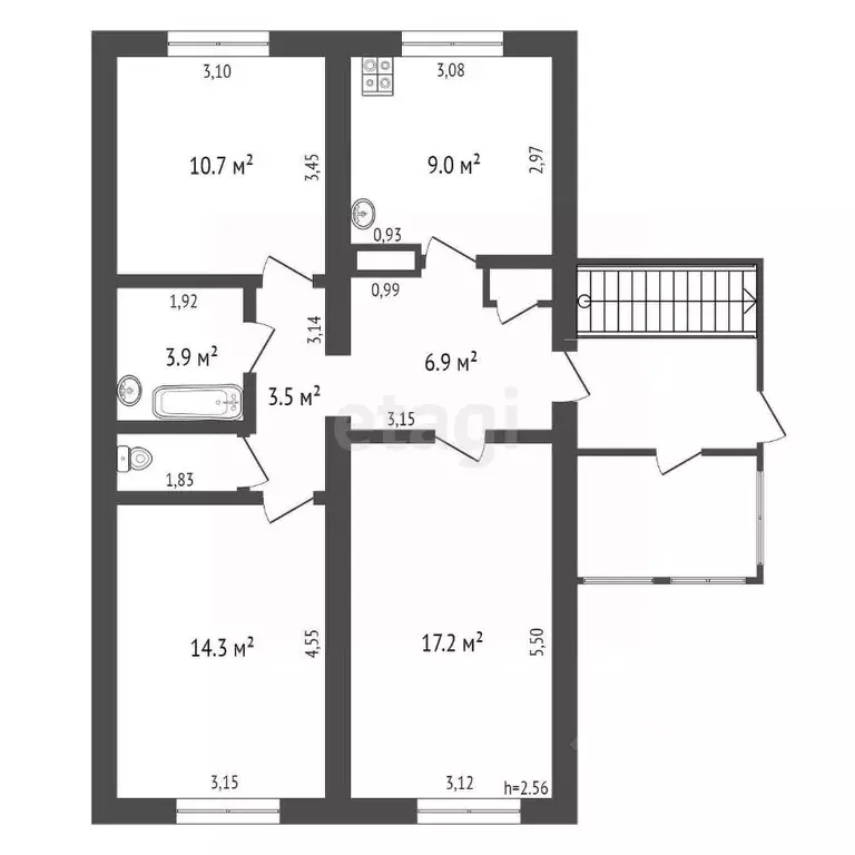 Дом в Владимирская область, Ковровский район, Ивановское с/пос, с. ... - Фото 2