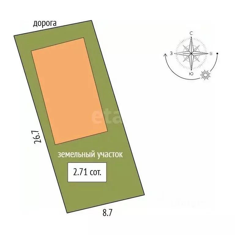 Дом в Омская область, Омск Учебная ул. (54 м) - Фото 1