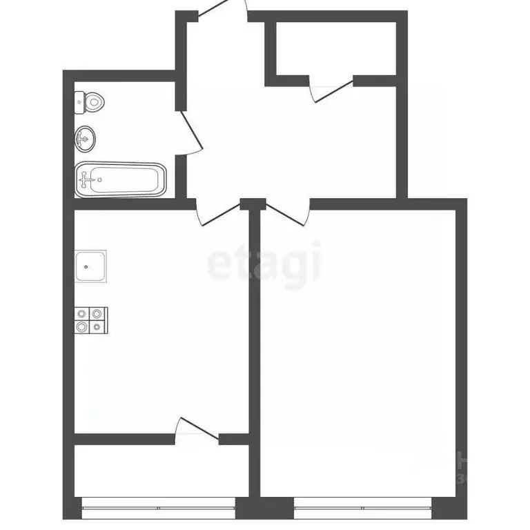 1-к кв. Мордовия, Саранск ул. Анны Лусс, 7А (43.2 м) - Фото 1
