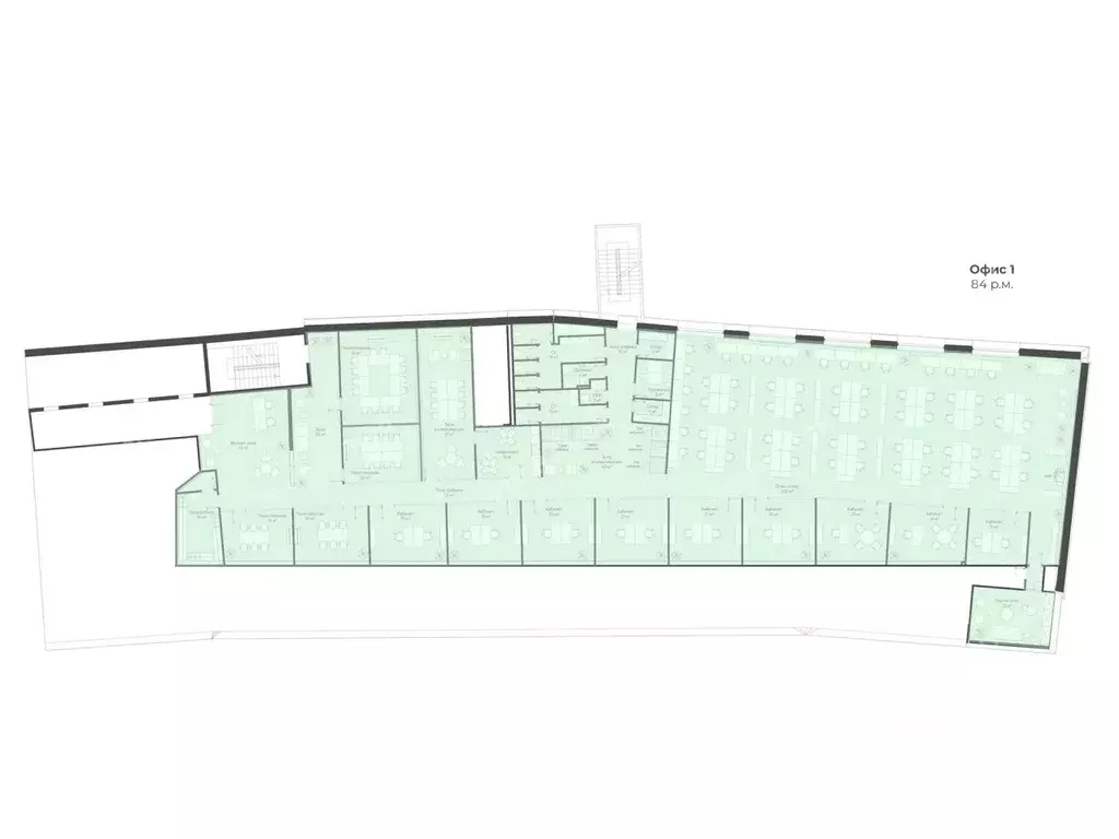 Офис в Москва ул. Станиславского, 21С1 (950 м) - Фото 1