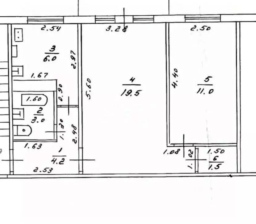 2-к кв. Татарстан, Казань ул. Рихарда Зорге, 4 (45.2 м) - Фото 2