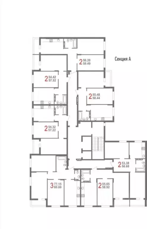 2-к кв. Саратовская область, Саратов Лунная ул., 32к1 (60.0 м) - Фото 2