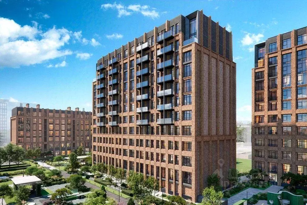 Квартира, 1 комната, 35.95 м - Фото 1