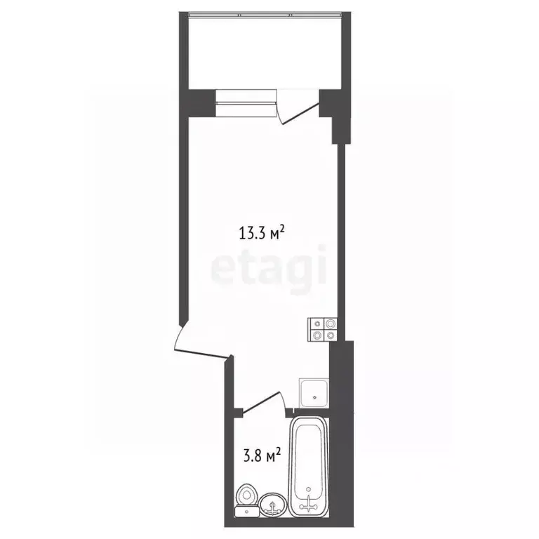 Студия Архангельская область, Архангельск Троицкий просп., 139 (20.0 ... - Фото 2