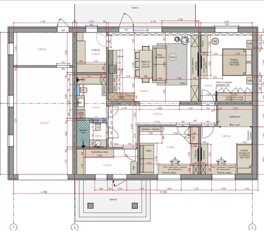 Коттедж в Новосибирская область, Мошковский район, пос. Октябрьский ... - Фото 2