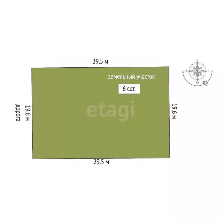 Участок в Ростовская область, Аксайский район, Ольгинская ст-ца ул. ... - Фото 2