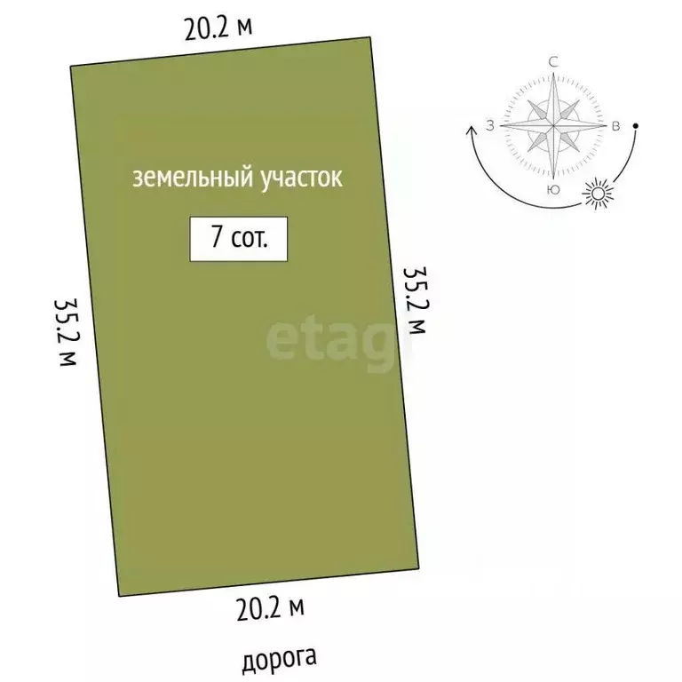 Участок в Тюменская область, Нижнетавдинский муниципальный округ, ... - Фото 2
