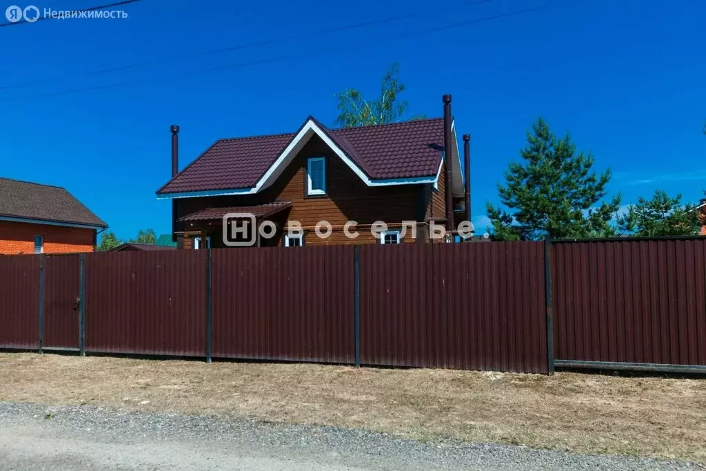 Дом в село Алеканово, КП Ласточка, Светлая улица, 56 (115 м) - Фото 0