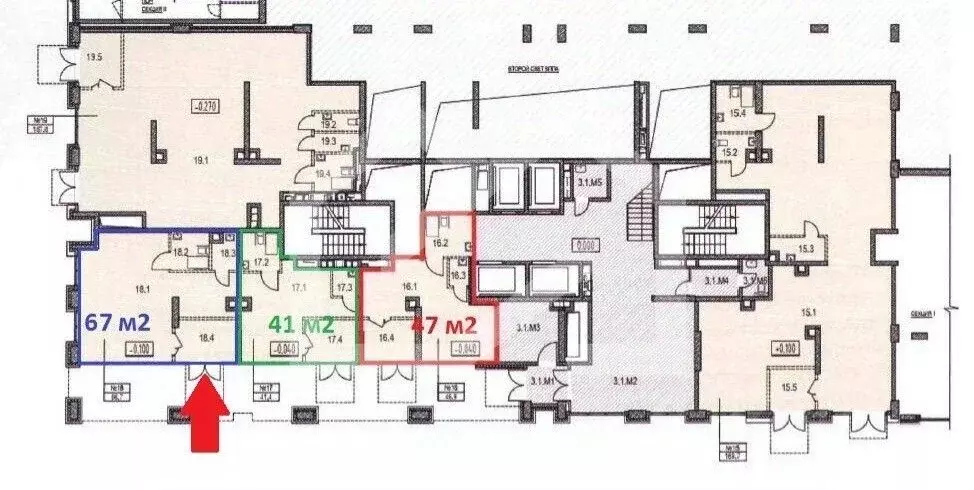 Помещение свободного назначения в Москва ул. Архитектора Власова, 71к2 ... - Фото 2