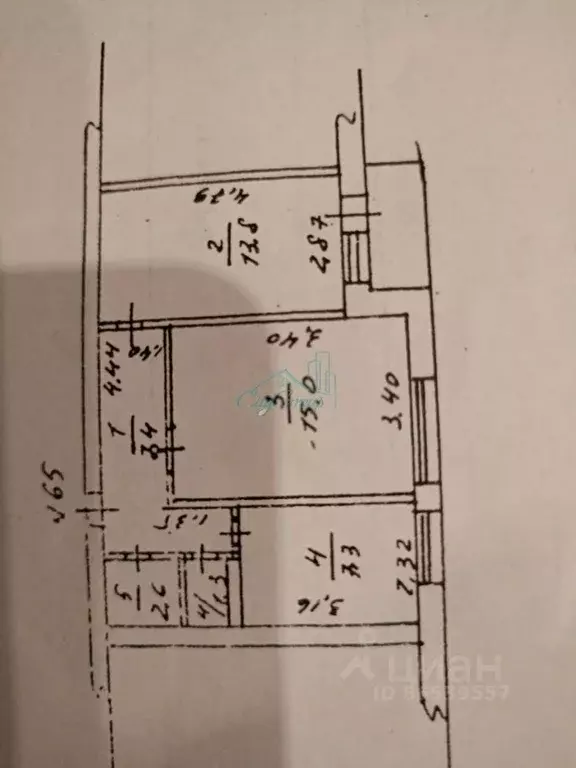 2-к кв. оренбургская область, ясный ул. ленина, 14 (47.4 м) - Фото 1