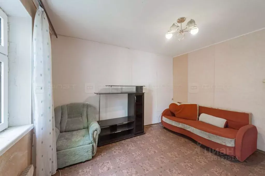 1-к кв. Татарстан, Казань ул. Хайдара Бигичева, 18 (35.3 м) - Фото 1