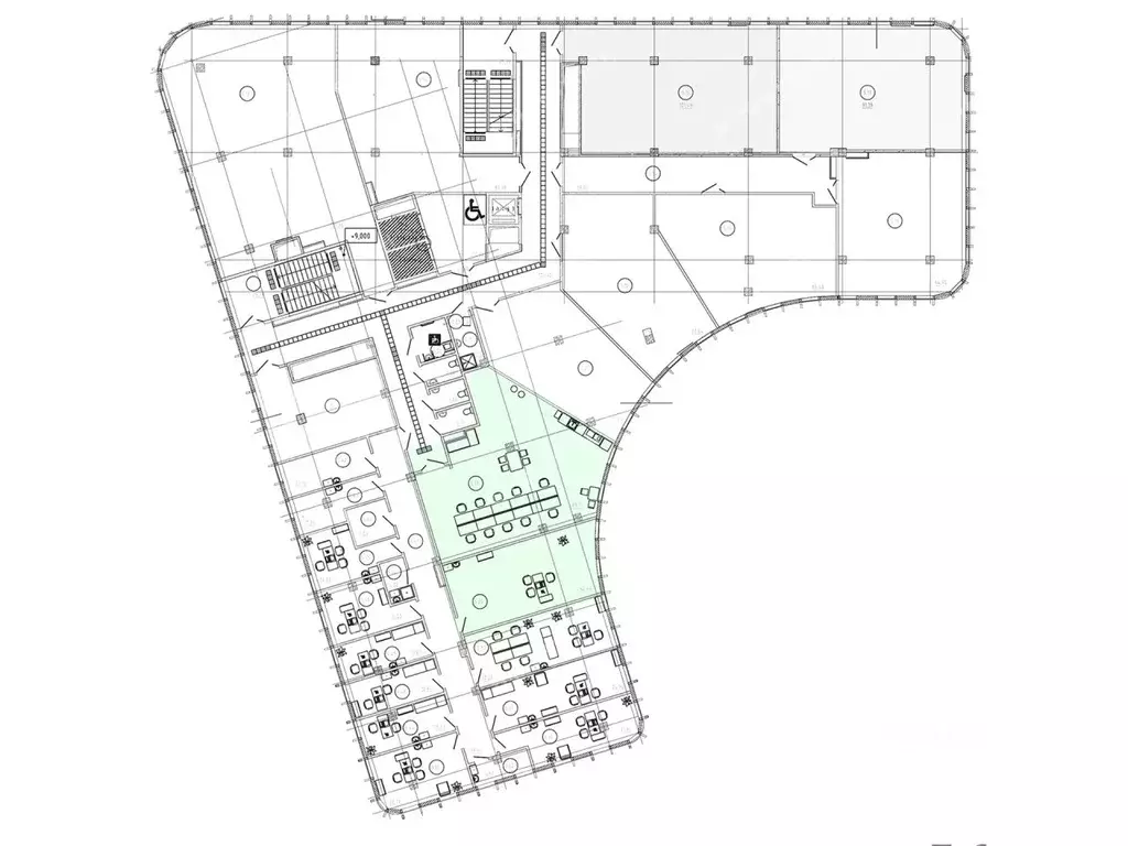 Офис в Санкт-Петербург Академическое муниципальный округ,  (132 м) - Фото 2