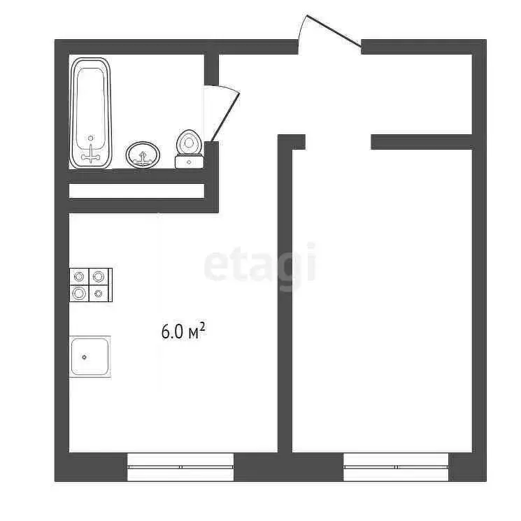 1-комнатная квартира: Сочи, ул. Тимирязева, 34Б, 34Б, к. 1 (36 м) - Фото 0