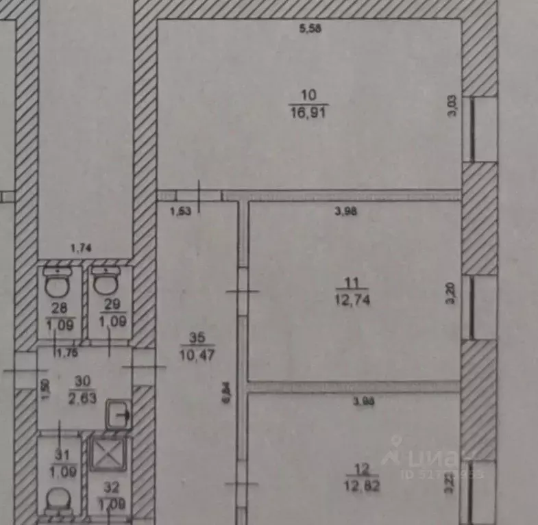 Комната Ульяновская область, Ульяновск проезд Героя России Аверьянова, ... - Фото 2