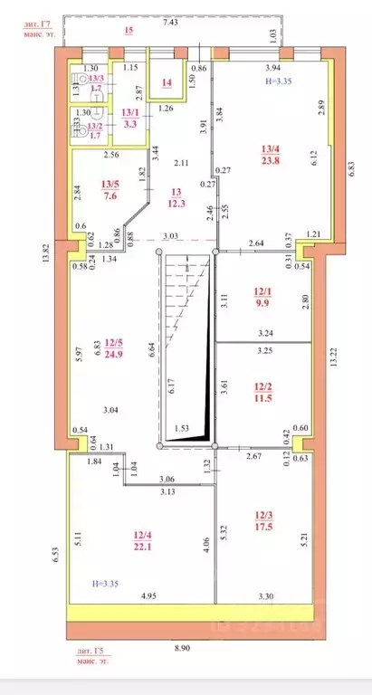 Офис в Краснодарский край, Ейск ул. Свердлова, 85/6 (37 м) - Фото 2