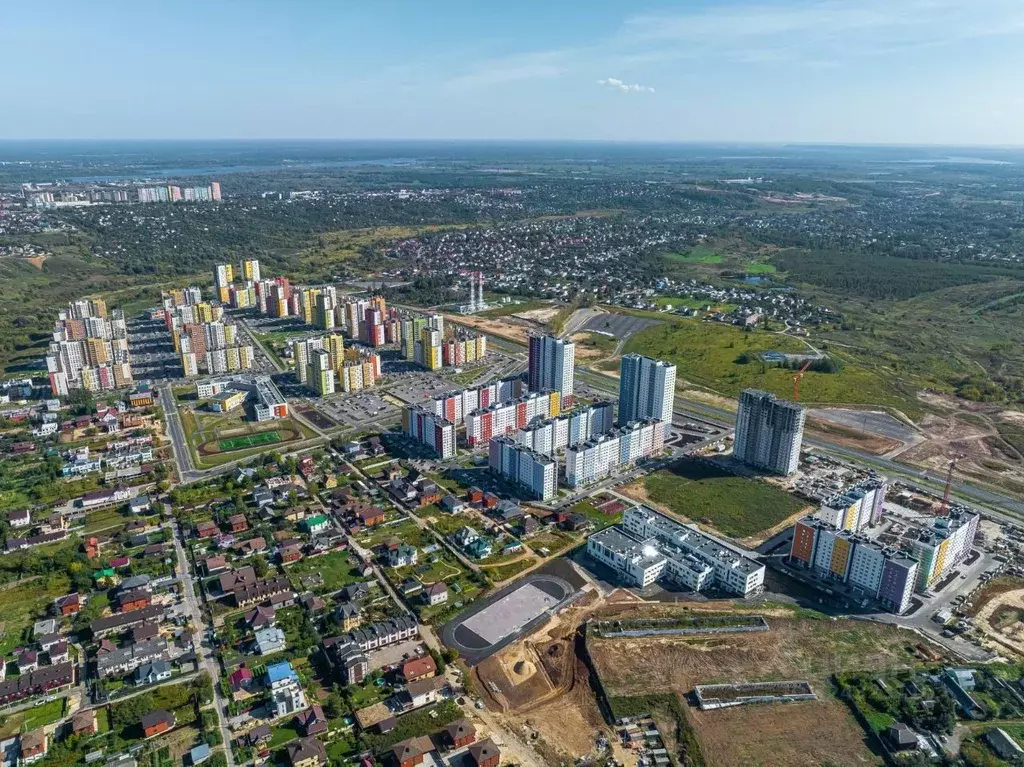 2-к кв. Нижегородская область, Нижний Новгород Кузнечиха Город жилой ... - Фото 2