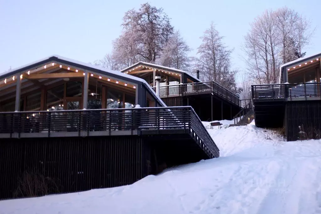 Коттедж в Ленинградская область, Выборгский район, Полянское с/пос, ... - Фото 1