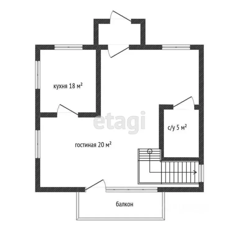 Дом в Краснодарский край, Новороссийск Днестровская ул., 56 (154 м) - Фото 1