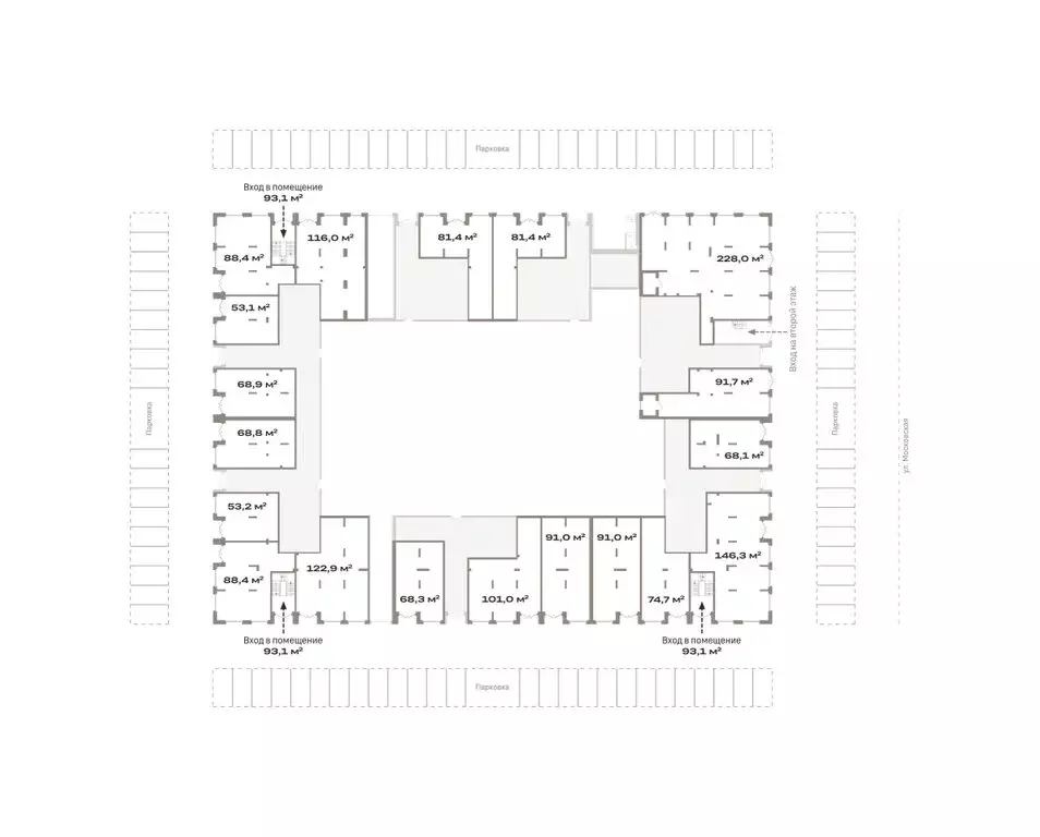 Помещение свободного назначения (68.83 м) - Фото 2