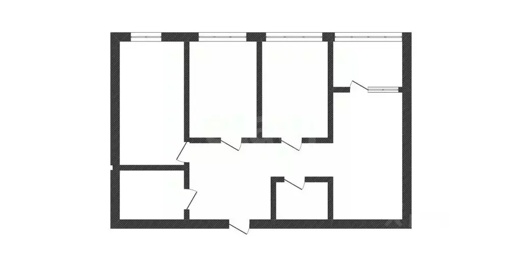 3-к кв. Курганская область, Курган Заозерный жилрайон, 6А мкр, ул. ... - Фото 2