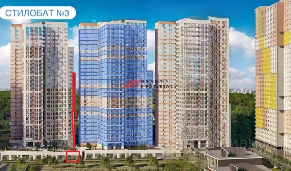 Торговая площадь в Московская область, Красногорск Спутник жилой ... - Фото 2