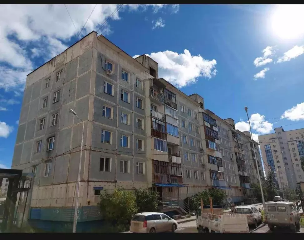 1-к кв. Саха (Якутия), Якутск ул. Дзержинского, 26/1 (35.0 м) - Фото 0