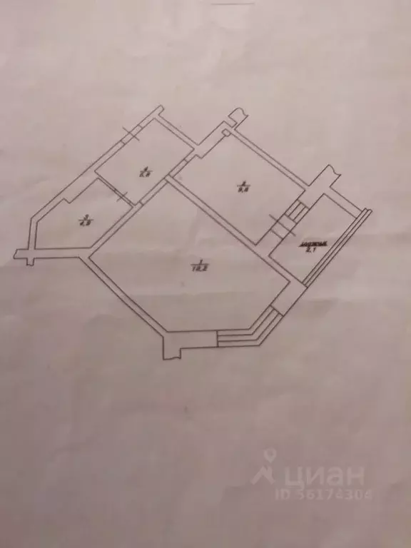 1-к кв. Свердловская область, Новоуральск бул. Академика Кикоина, 16 ... - Фото 2