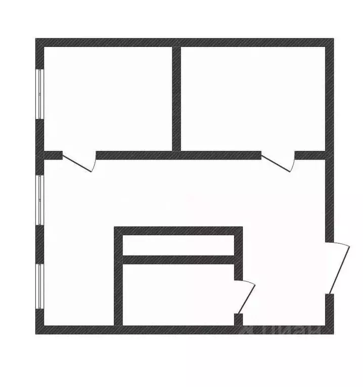 3-к кв. Курская область, Курск ул. Дубровинского, 7А (40.0 м) - Фото 1