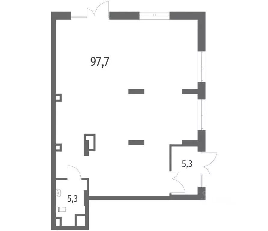 Помещение свободного назначения в Санкт-Петербург ул. Академика ... - Фото 2