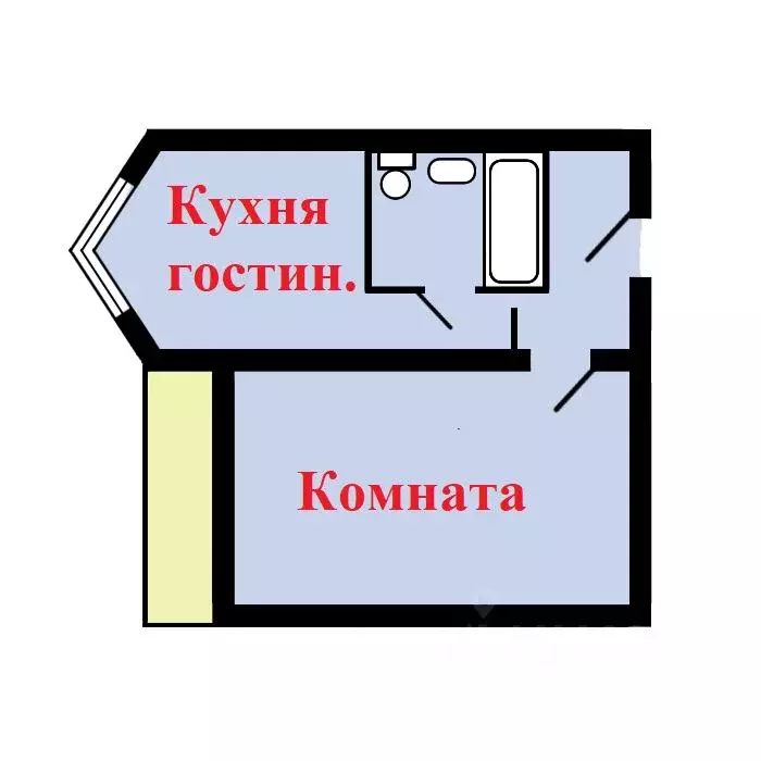 1-к кв. Московская область, Балашиха Железнодорожный мкр, ул. Струве, ... - Фото 1