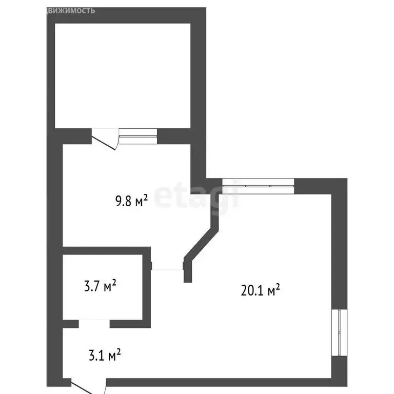 1-комнатная квартира: Воронеж, Сухумская улица, 30/10к4 (37 м) - Фото 1