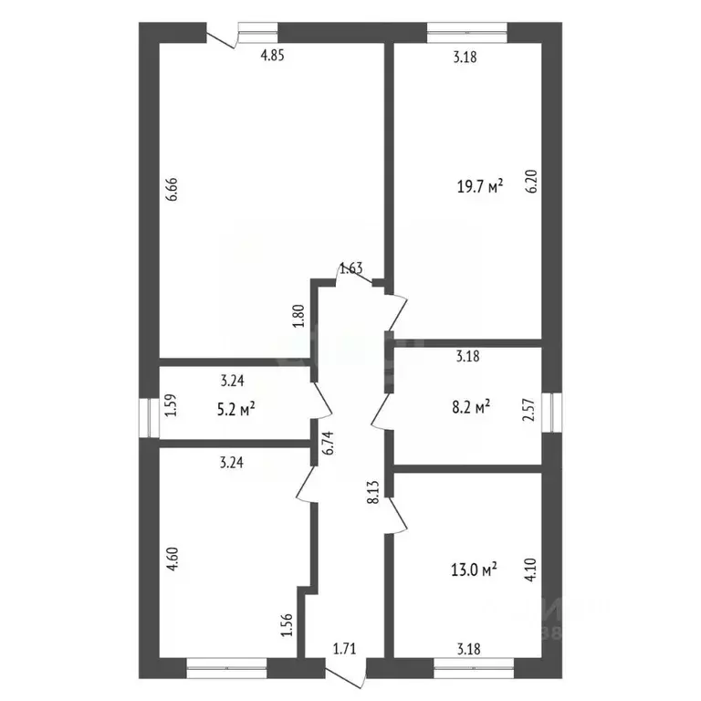 Дом в Ростовская область, Мясниковский район, Красный Крым хут. ул. ... - Фото 2