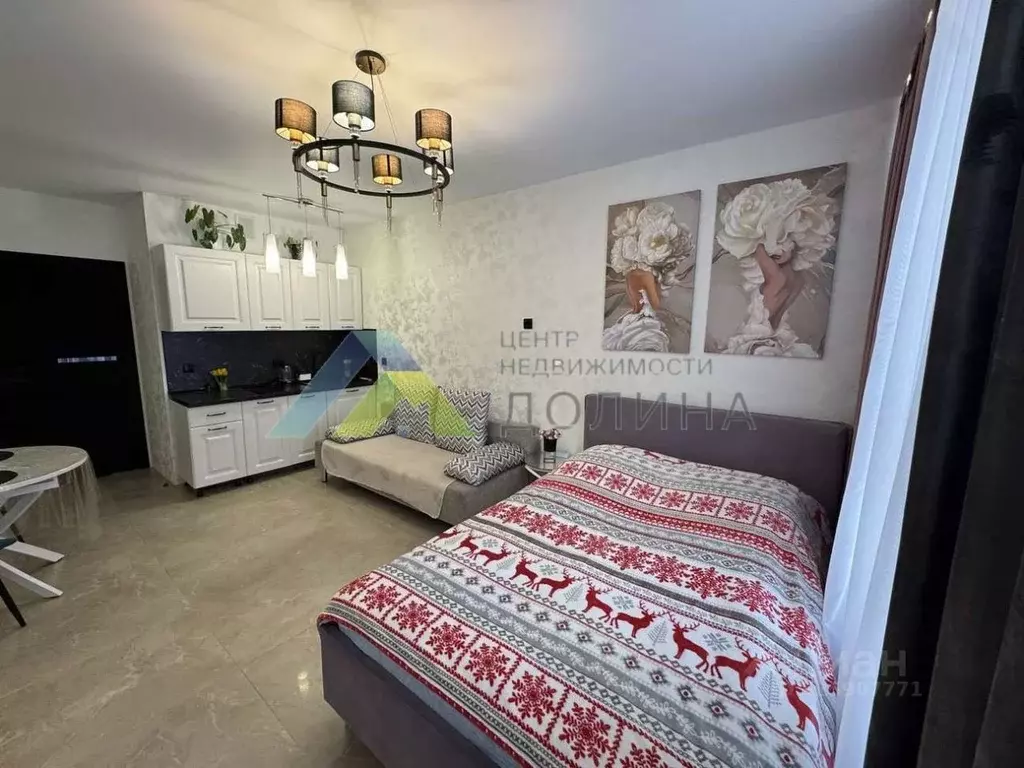 Студия Волгоградская область, Волгоград ул. Степанищева, 4 (27.6 м) - Фото 2