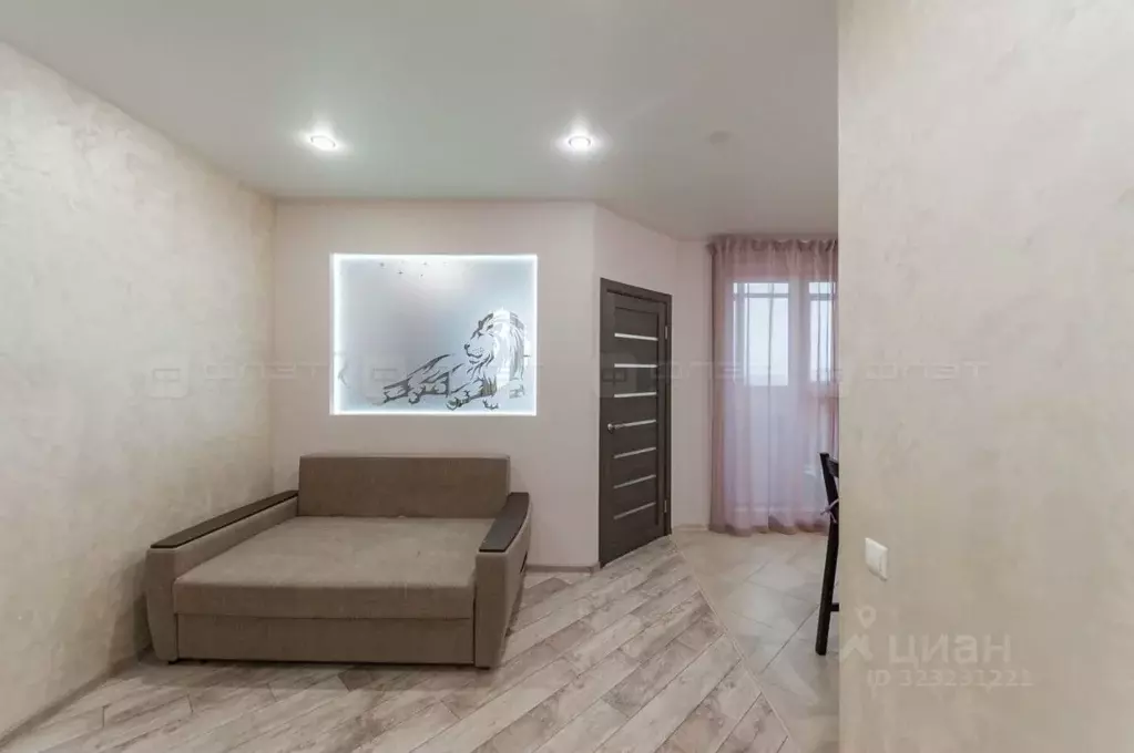 1-к кв. Татарстан, Казань ул. Карбышева, 50 (32.1 м) - Фото 1