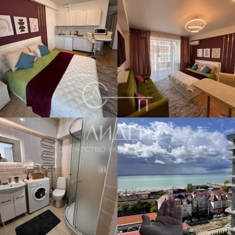 1-к кв. Краснодарский край, Сочи городской округ, Дагомыс пгт ул. ... - Фото 2