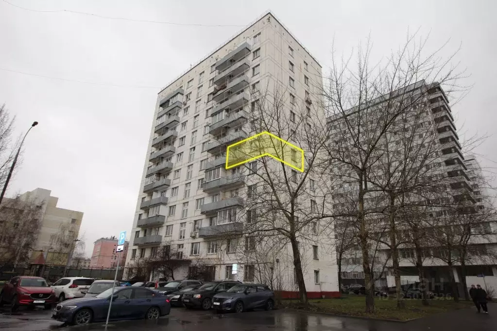 Свободной планировки кв. Москва Госпитальный пер., 8 (37.6 м) - Фото 1