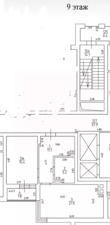 1-к кв. Калининградская область, Калининград ул. Миргородская, 2 (55.6 ... - Фото 2