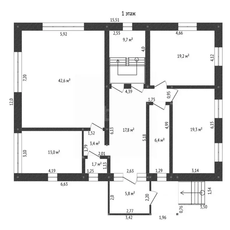 Дом в Башкортостан, Уфа ул. Охотный Ряд, 7 (442 м) - Фото 2